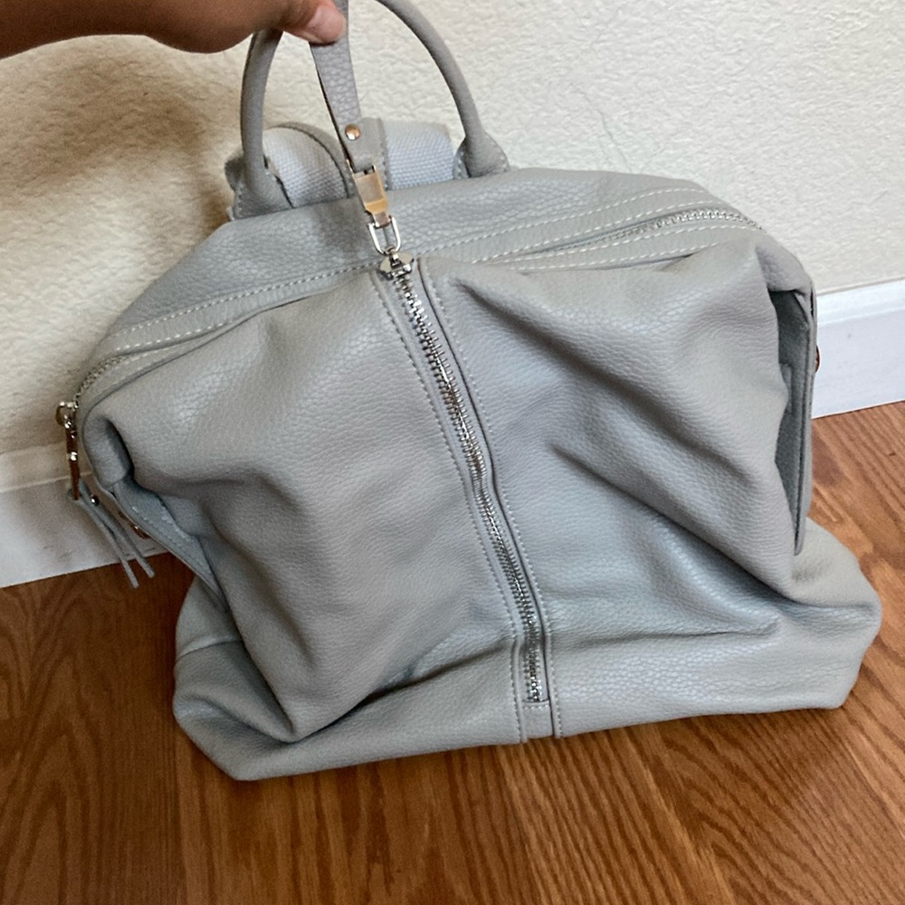 Urban Expressions Light Gray Backpack
